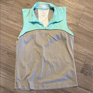 Slazenger Light Blue and Gray Sleeveless Top